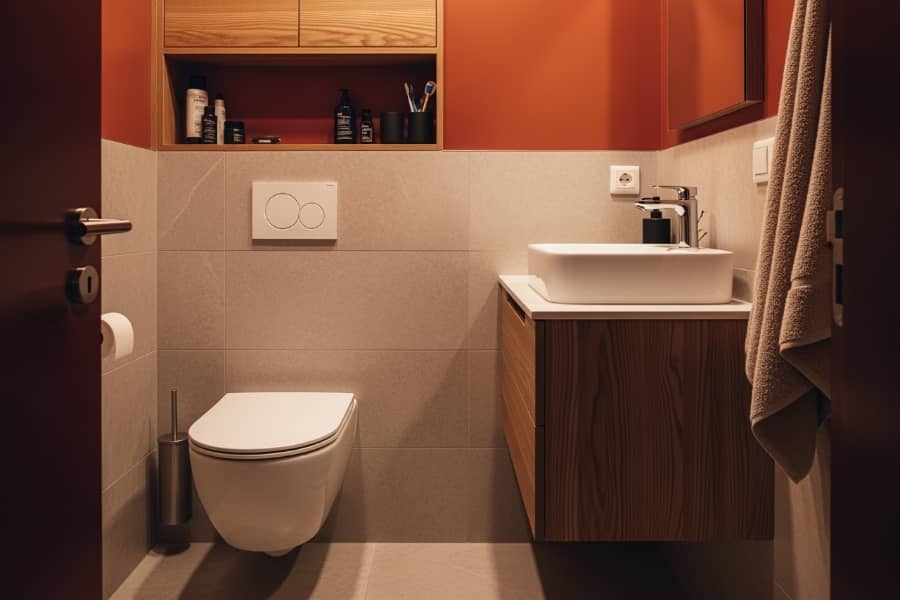 Muebles de baños pequeños