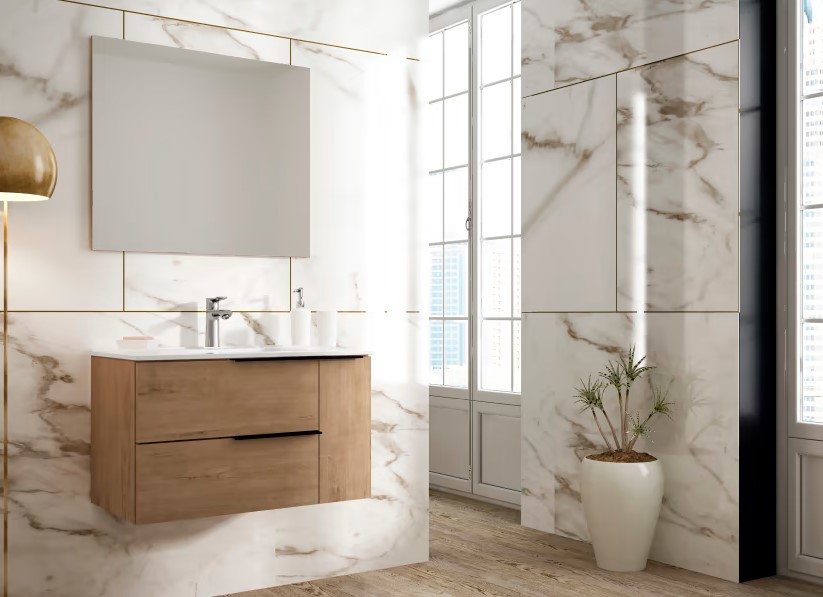Conjunto mueble de baño Coban Bruntec